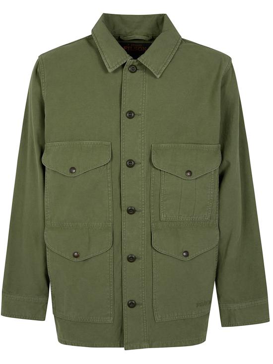 FILSON Men Jacket FMCPS0118 W0097 391 WASHED FATIGUE GREEN