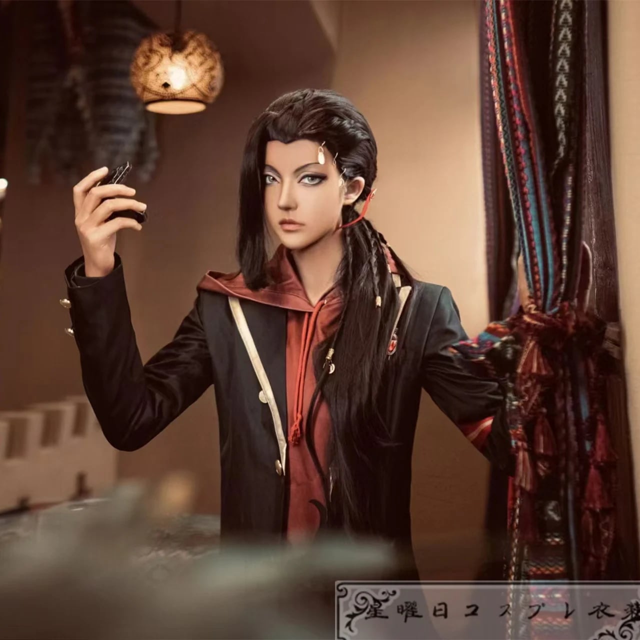 ツイステ スカラビア寮制服 ジャミル コスプレ衣装 コスチューム