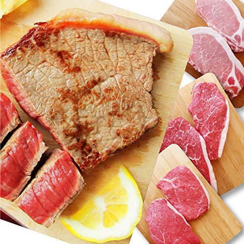 ステーキ 3種 食べ比べ セット （ 計6枚入り 総重量760g ）