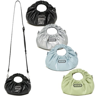 Qoo10] SATUR [ Scrunchie ] Mini T : バッグ・雑貨