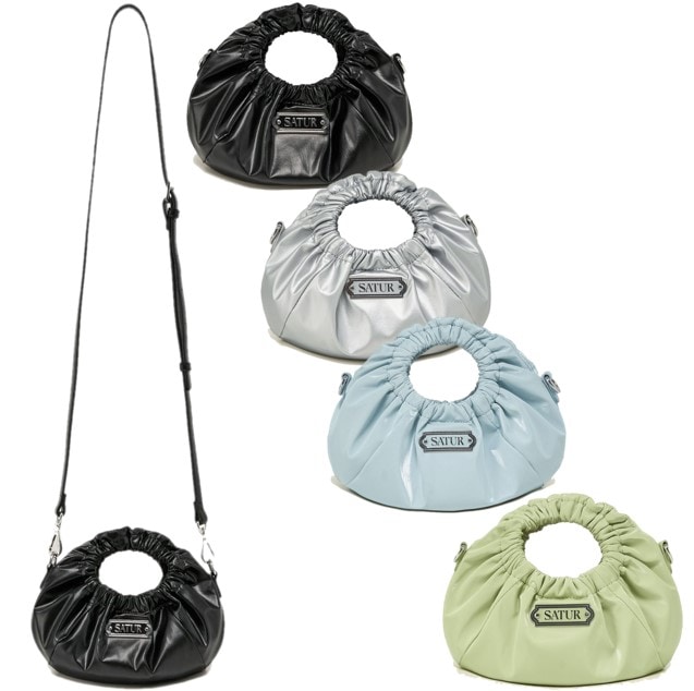 Scrunchie Mini Tote & Cross Bag