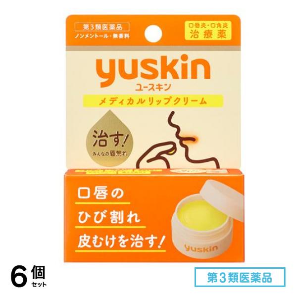 第３類医薬品 ユースキン メディカルリップクリーム 8.5g 6個セット