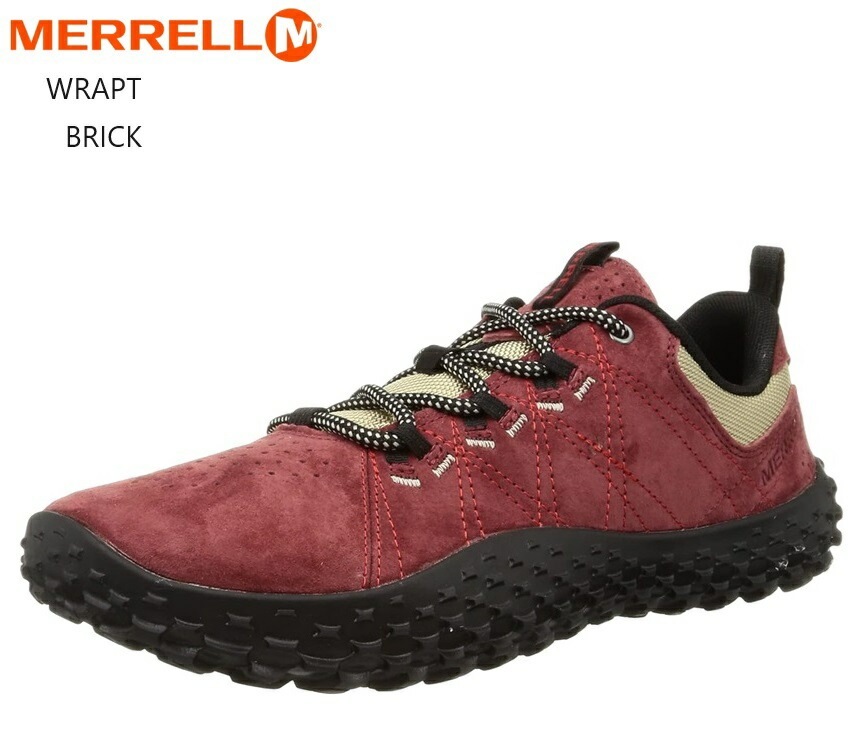 (メレル)MERRELL WRAPT メンズ J135609 J037753 J036015 J036009 裸足感覚のベアフット 普段履きからウォーキングキャンプやトレッキングなどの