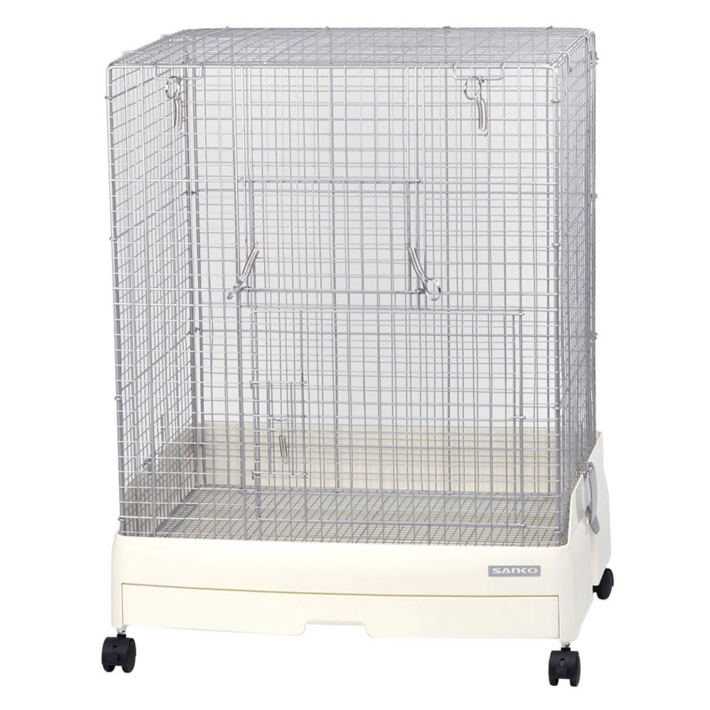 三晃商会　イージーホーム６０　ハイメッシュ　ＷＨ（ホワイト）（６２X５０．５X７８ｃｍ）　チンチラ　デグー　フクロモモンガ　ケージ　ＣＲＣ50―63―29―10―00