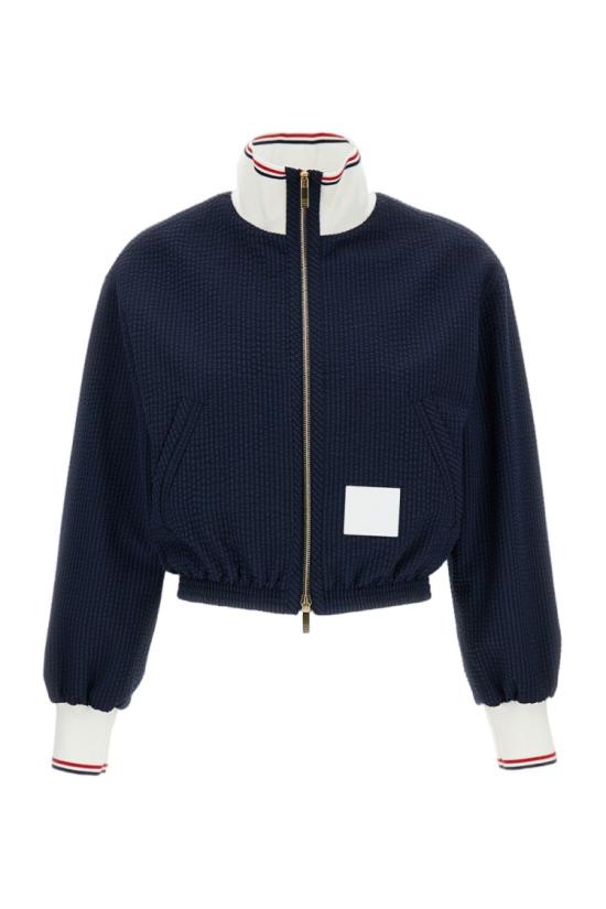 THOM BROWNE Women Jackets FBC952A06455415 Blue