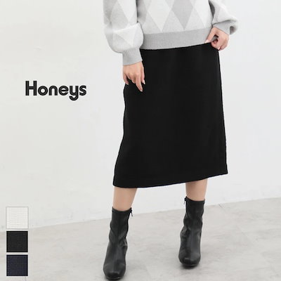 Qoo10] Honeys 【SOLD OUT】ツイードナロースカー