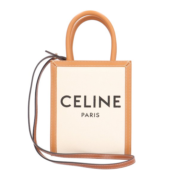 CELINE ミニバーディカルカバ Qoo10] CELINE セリーヌ ミニバーディカルカバ ショルダ