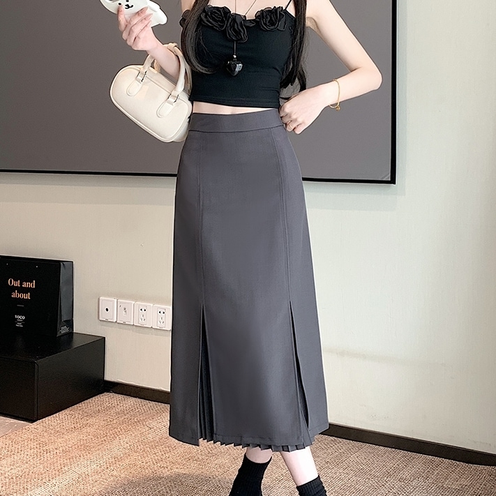 ボトムス スカート ミモレ丈スカート プリーツスカート ハイウエスト Aライン ミモレ丈 可愛い かわいい 大人可愛い きれいめ シンプル 上品 おしゃれ かっこいい カジュアル レトロ こなれ感