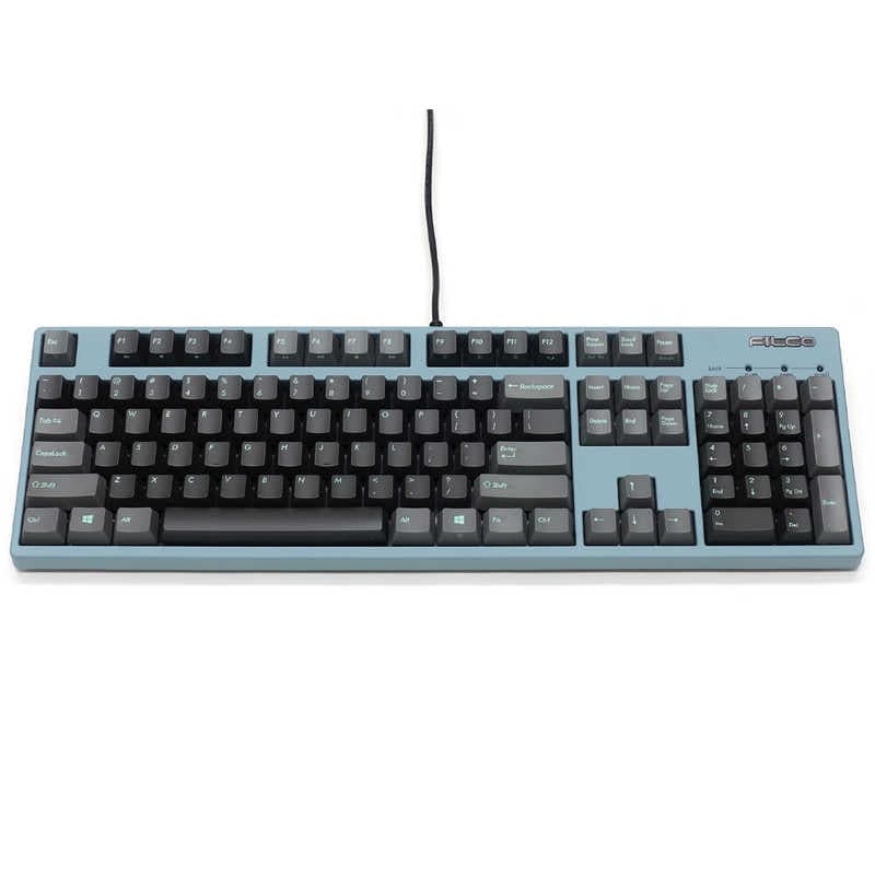 FILCO　キーボード Majestouch 2SC(赤軸・英語配列) ［有線 /PS/2・USB］ ASAGI　FKBN104MRLECSP2AG