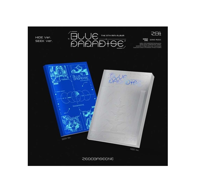 【未開封新品】(ZEROBASEONE) - BLUE PARADISE (ミニアルバム5集) (2種セット)