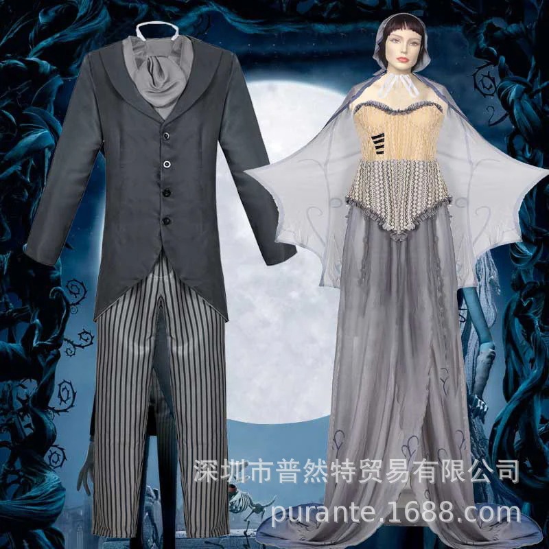 ホラー鬼衣アニメゾンビ花嫁ヴィクターエミリコスプレ衣装ダンス衣装 4,957円