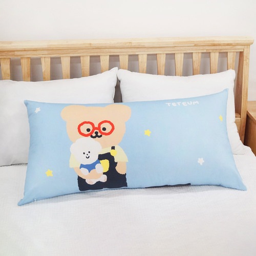 TETEUM BEBE クッション 100x50cm ソファクッション 背もたれクッション