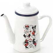 「ミッキー＆ミニー」ホーローカフェポット MMJ-05