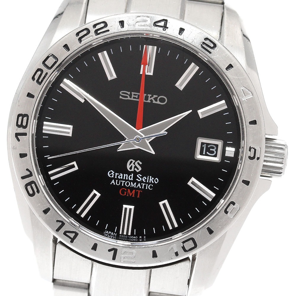 訳あり セイコー SEIKO SBGM001/9S56-00A0 グランドセイコー GMT 自動巻き メンズ _866609【中古】