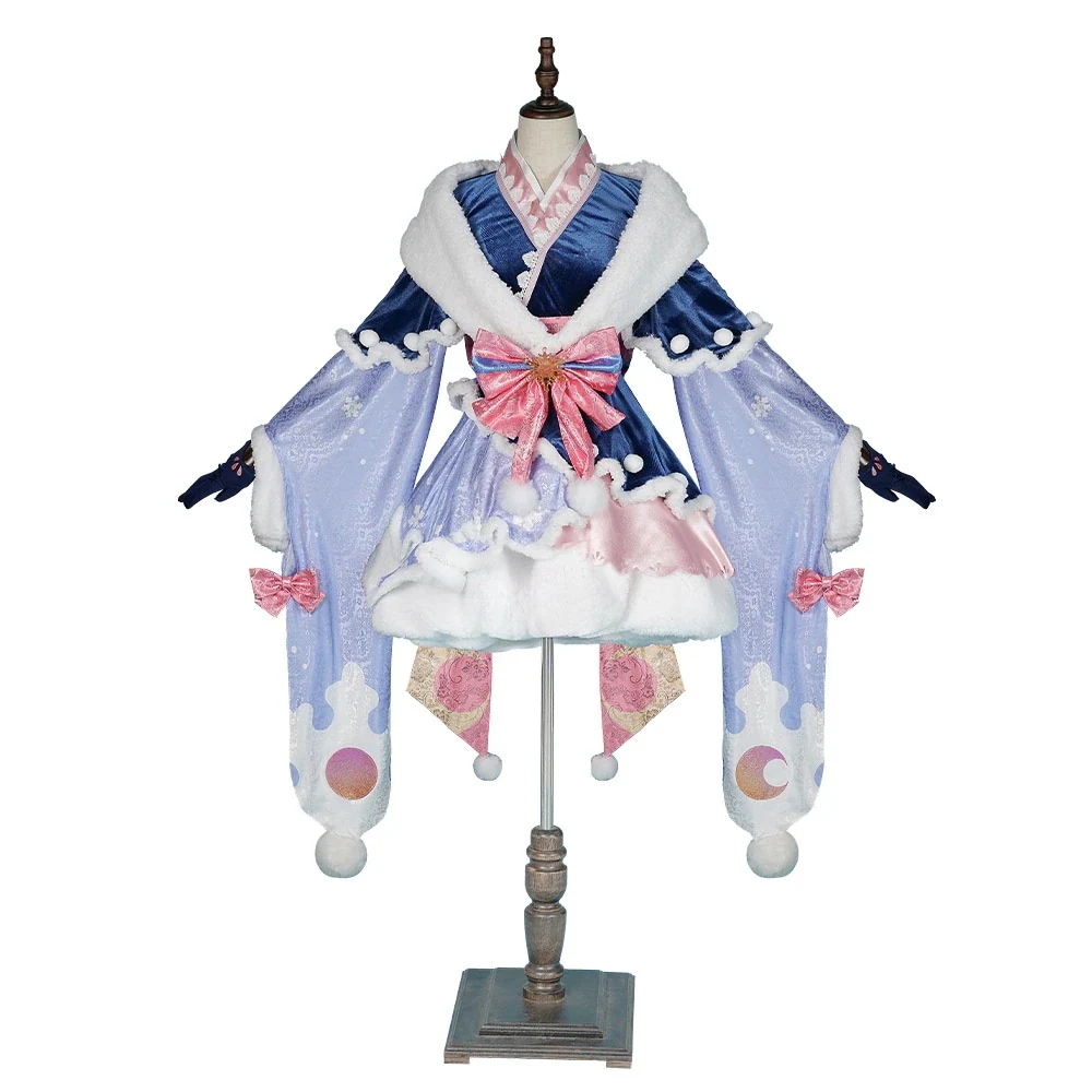 初音ミク VOCALOID SNOW MIKU 2023 雪ミク コスプレ衣装 コスチューム ハロウィン 変装 仮装期間限定30％