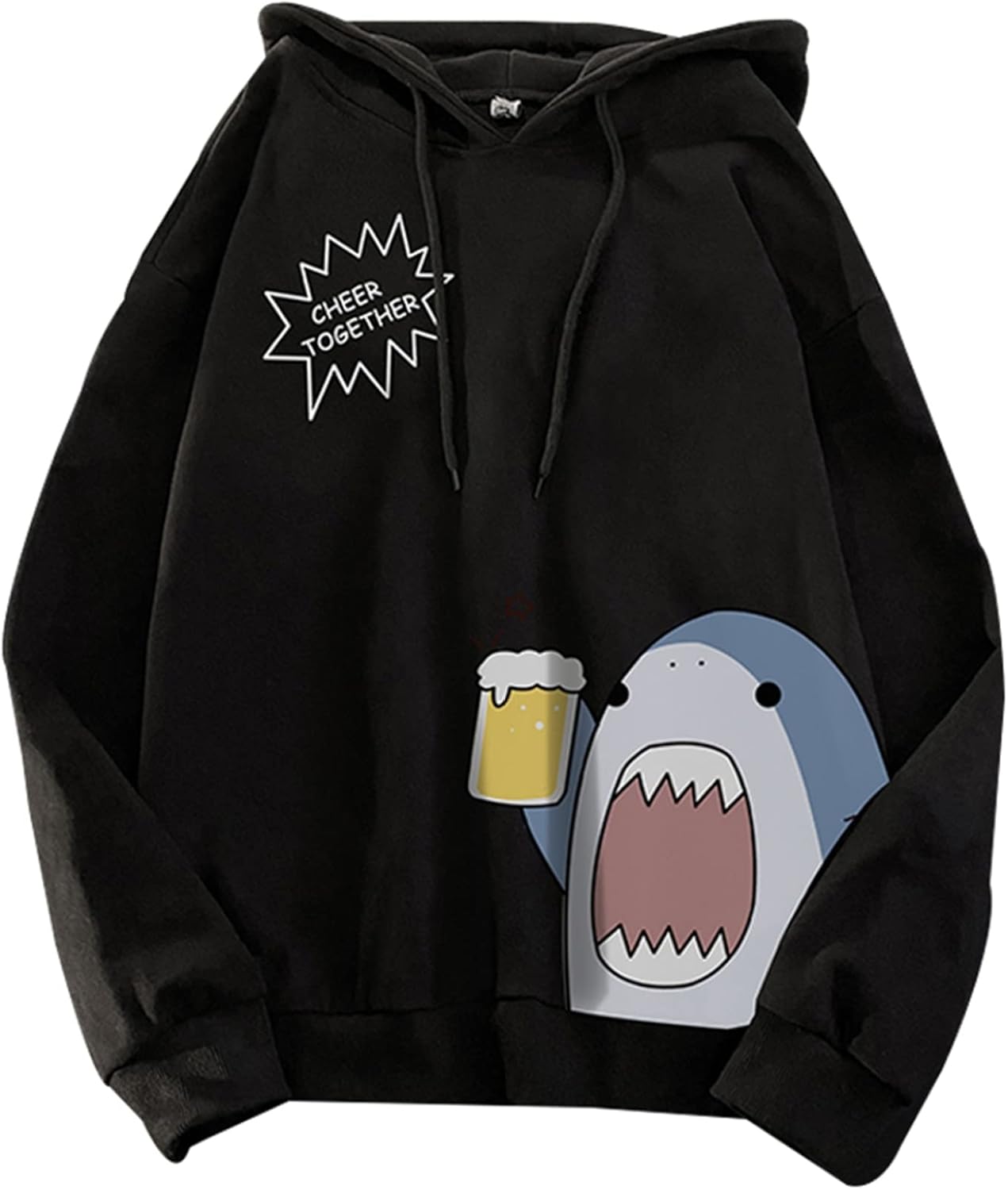 パーカー メンズ サメ柄パーカー シャークプリント プルオーバー 大きいサイズ 春秋 フード付きパーカー 韓国風 ハンサム カジュアルパーカー トレーナー 柔らかい ジャケット おしゃれ 釣 8,388円