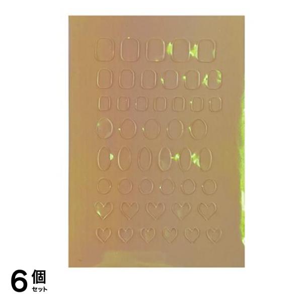 ICEGEL アイスジェルネイル アイスパッチ IP04 スピネル 1シート入 6個セット