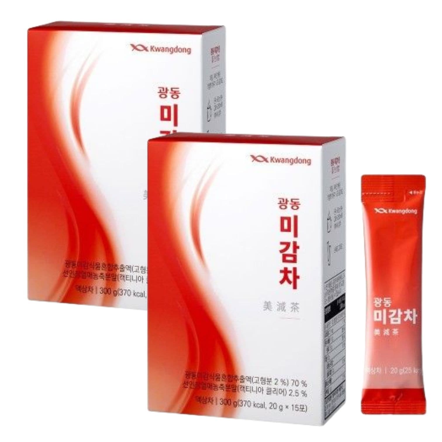 【1+1】【正規品/韓国人気/みちゃんPick!】美減茶（20g x 15包）X 2個 / 濃縮粉末・液状茶 / コラボセット / めぐりサポート / インナービューティ / 韓国健康食品