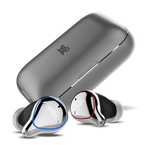 MIFO 完全ワイヤレスイヤホン bluetooth5.0イヤホン スポーツ用防水イヤホン 金属素材 大容量充電ケース付き IPX7防水 外部音取り込むモード 7種の耳栓付き Hi-Fi iOS/An