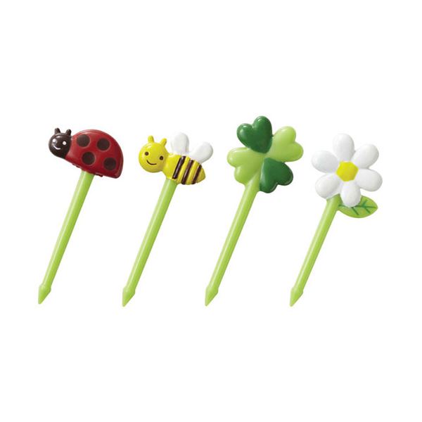 [10セット] トルネ ハニー＆フラワーピック 8本入 P-2973X10