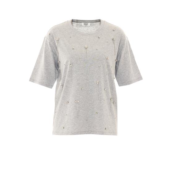 LIU JO Women Tops WF6398JS904 L9349 Grey