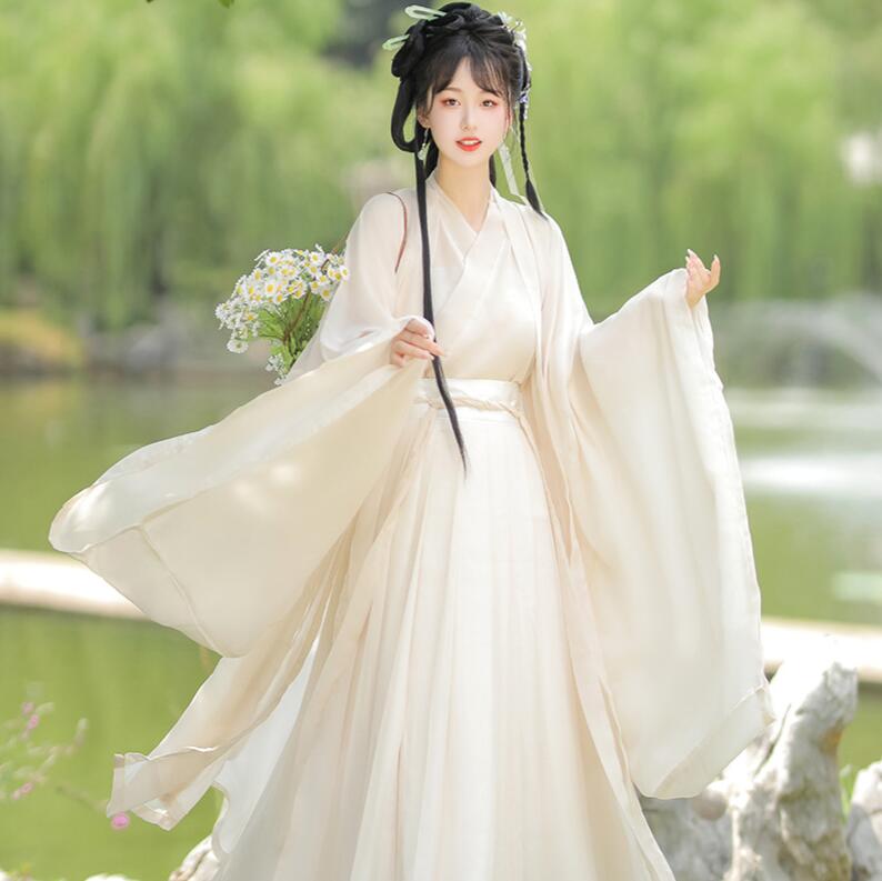 漢服 レディース ハロウィン コスプレ衣装 漢風 古風 ドレス フレア袖羽織 中華風ドレス 古典ダンス衣装 学園祭 文化祭 イベント 発表会 撮影衣装 ハロウィン コスプレ衣装 コスチューム