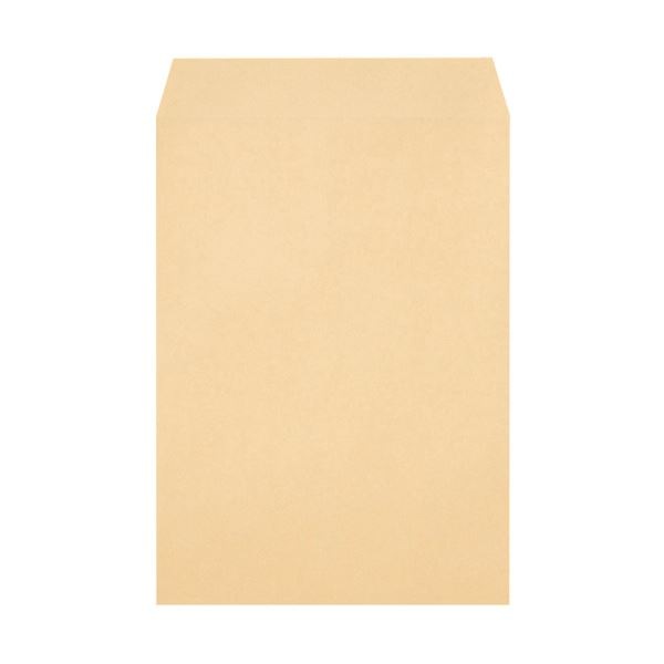 TANOSEE クラフト封筒 テープ付 85g 角2 枠なし 100枚入 (×10セット)