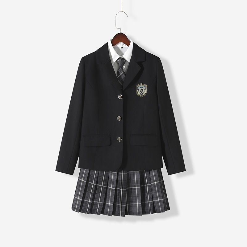 日系スーツjk制服ブレザー秋のオリジナルカレッジ風スクール供給感小柄スーツ小柄ブレザー