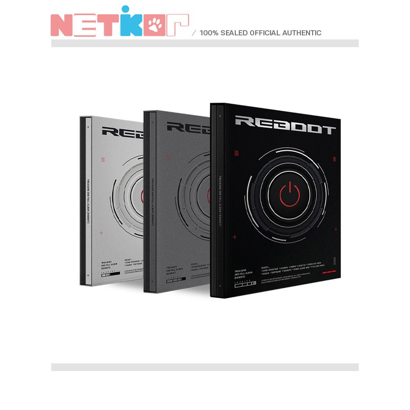 (PHOTOBOOK ver.) (3種セット) 【TREASURE】 2nd Full Album 【REBOOT】 韓国チャート反映