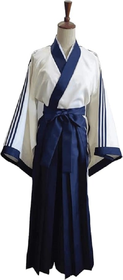 志村新八 コスプレ衣装 撮影用 ユニフォーム 舞台演出服 クリスマス仮装