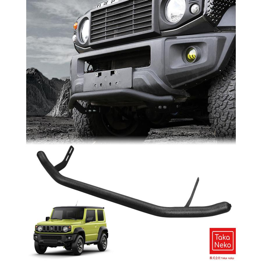 ジムニーシエラ JB74 ジムニー フロントブルバー JB64 フロントバンパー グリルガード ジムニーノマド D5 5ドア パウダーコート 防錆 カンガルーバー プッシュバ