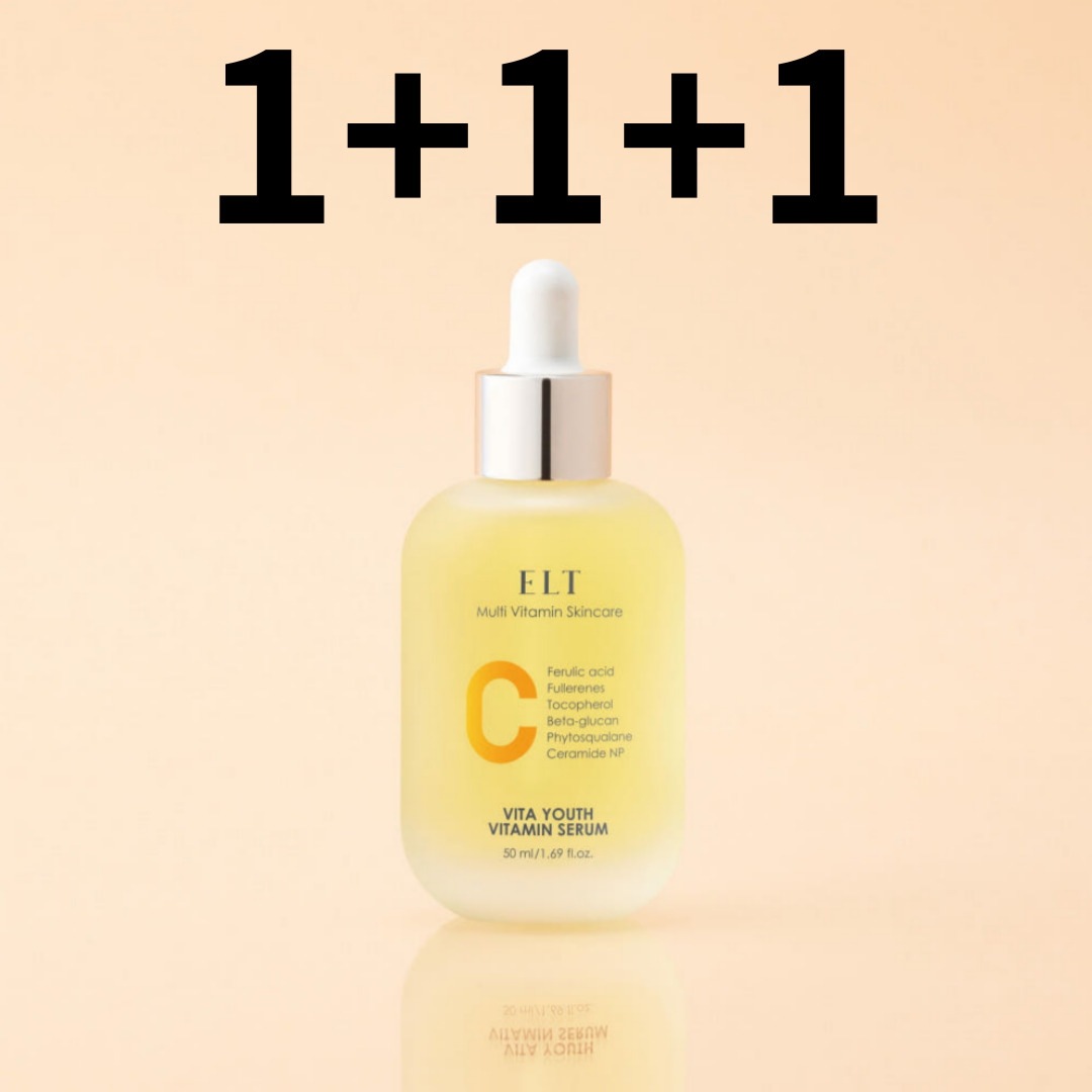 1+1+1 ELT ビタユースビタミンC シミ ジャブティ 抗酸化透明光彩終結セラム 50ml eltビタミンcセラム elther elt cosme tics elt ビタミン elta md