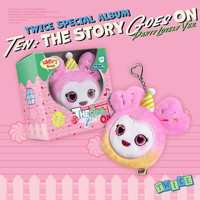 TWICEデビュー10周年スペシャルアルバム - TEN: THE STORY GOES ON [PARTY LOVELY VER] NFC Nemoアルバム