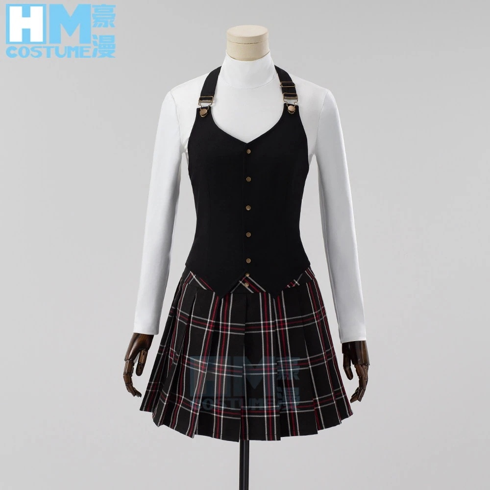 ハロウィン 異聞録cos新島真cos服秀尽学院高校制服コスプレ女装