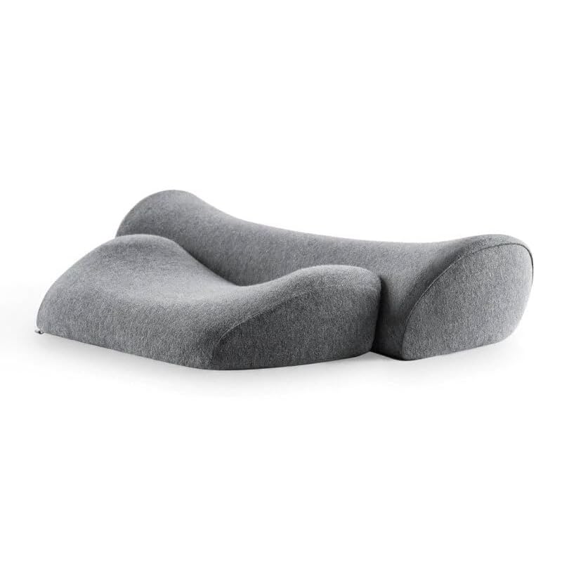 [CALQS ダブル枕(ベーシック) ライトグレー] 枕 ピロー まくら 安眠 寝具 高反発 母の日 父の日 ギフト プレゼント 口コミ カルクス SurvaQ サバキュー