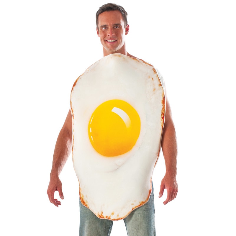 コスプレ 仮装 大人用目玉焼き 【 コスプレ 衣装 ハロウィン 仮装 パーティーグッズ おもしろ コスチューム 余興 女性用 メンズ きぐるみ おもしろコスチューム 爆笑 面白コスチューム 男性用 レ