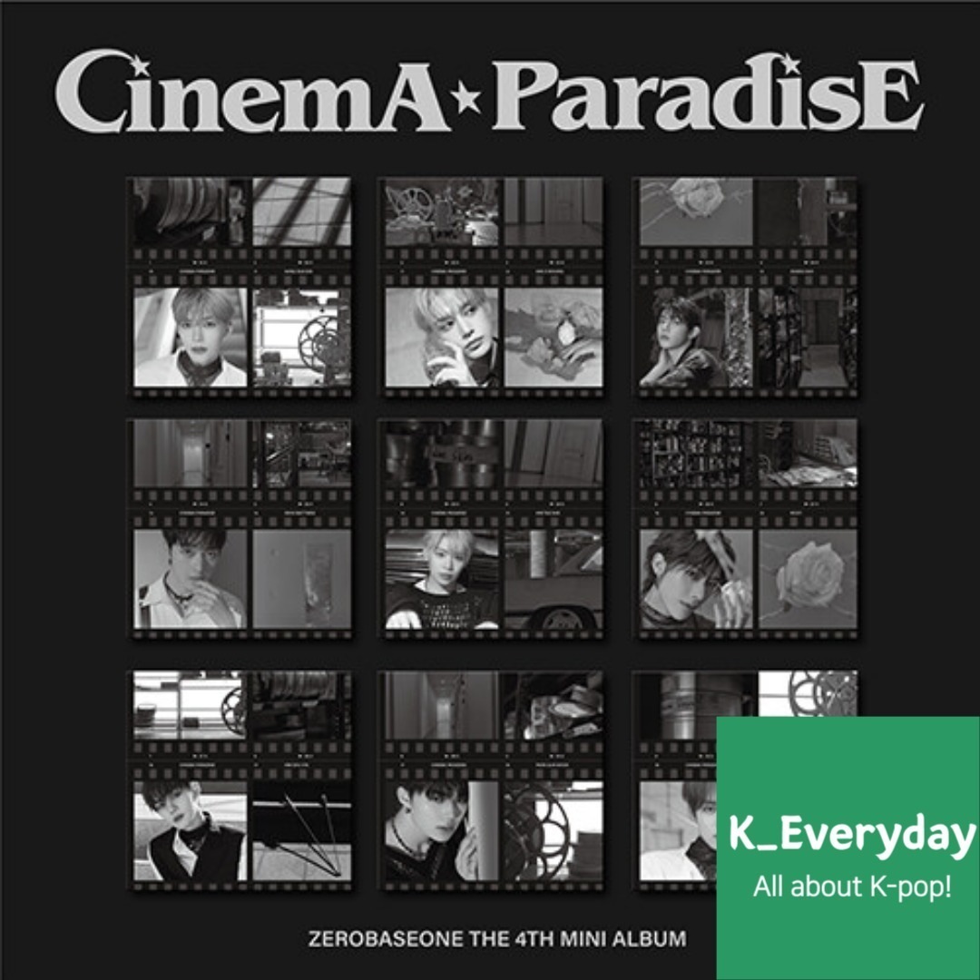 ZEROBASEONE - CINEMA PARADISE / The 4th Mini Album (DIGIPACK ver.) 9点 セット 14,784円