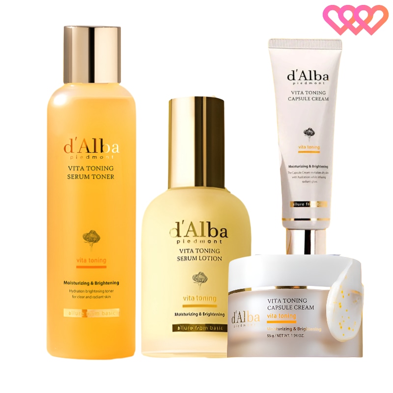 ビタトーニング 3種セット（トナー＋ローション＋クリーム ポットタイプ／チューブタイプ）