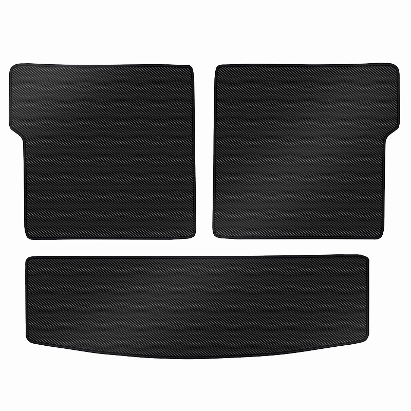 [防水マット]マツダ 新型 フレアクロスオーバー MS52S MS92S ラゲッジマット フロアマット トランクマット [カーボン柄]