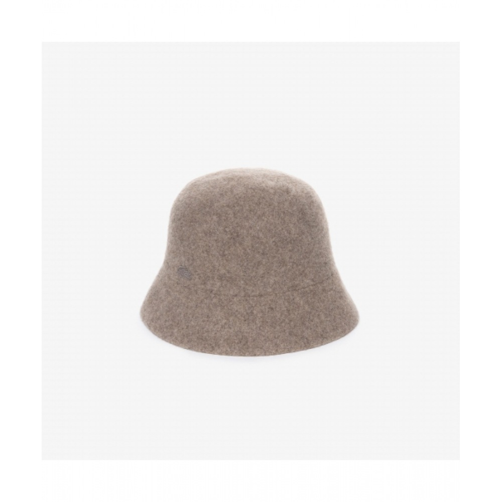 LACOSTE レディースウールブレンドバケットハット [ライトブラウン]
