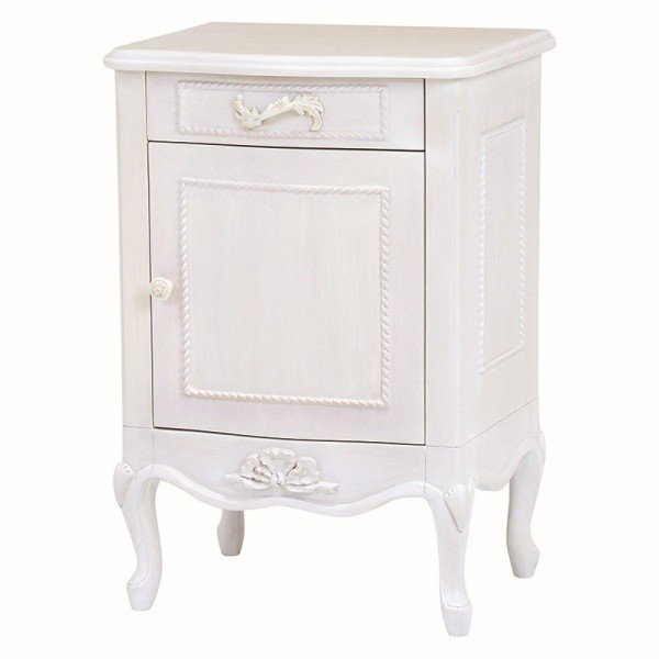 クラシック風 サイドテーブル 猫脚 重厚感 彫刻 アンティーク調 ハンプトン サイドテーブル