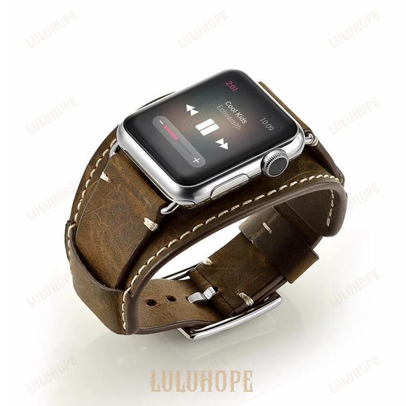 アップルウォッチ バンド Apple Watch 牛革 レザー ベルト 交換ベルト 本革 カウレザー 42mm 44mm Series 1 2 3 4 5 6 7 SE watch 3 watch4