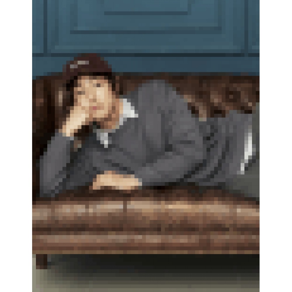 GIORDANO 052906ダブルニットクルーネックセーター（12gg）_9color