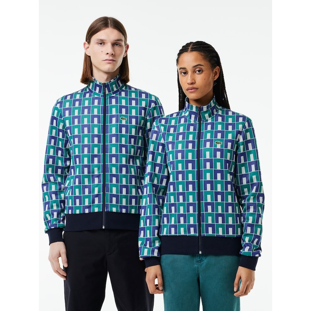 ラコステパブリックサマーパックジャカードトラックジャケット SH8646-54G IS8 Q2NSH8646-54GIS8