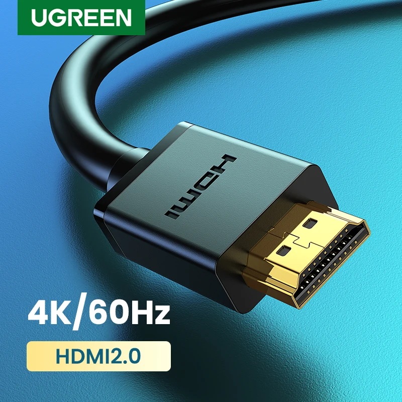 UGREEN 高速HDMI互換ケーブル for Xiaomi Mi Box PS4 金メッキ端子 4K 1080P 3D対応 4K/60Hz 1m/2m 輸入品
