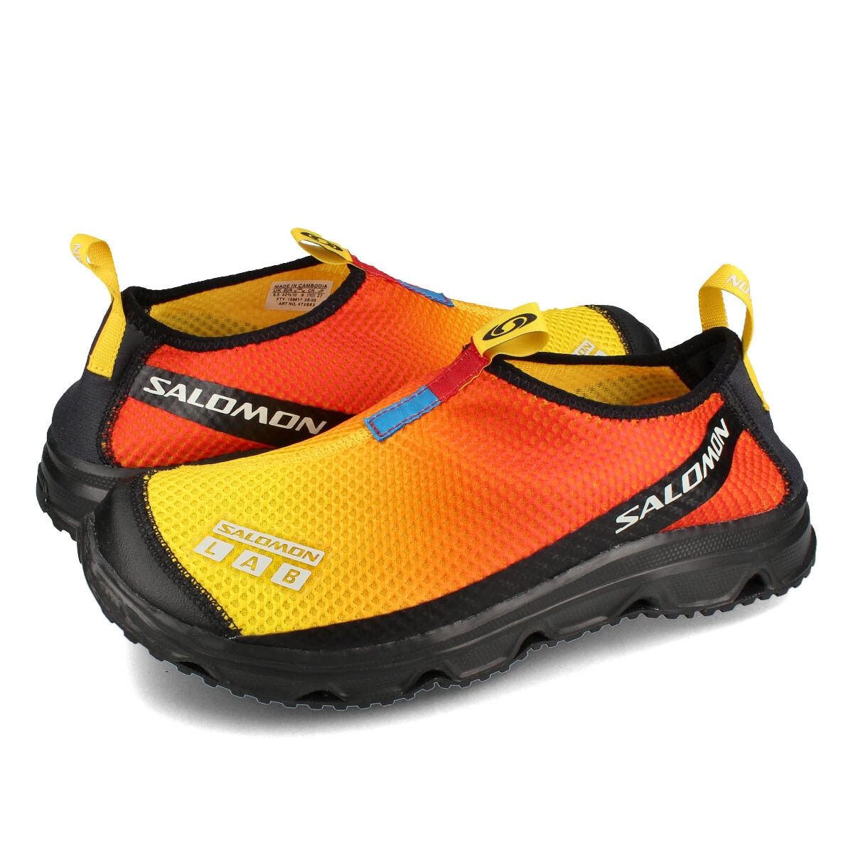 SALOMON RX MOC 3.0 BLACK/LEMON/HIGH RISK RED