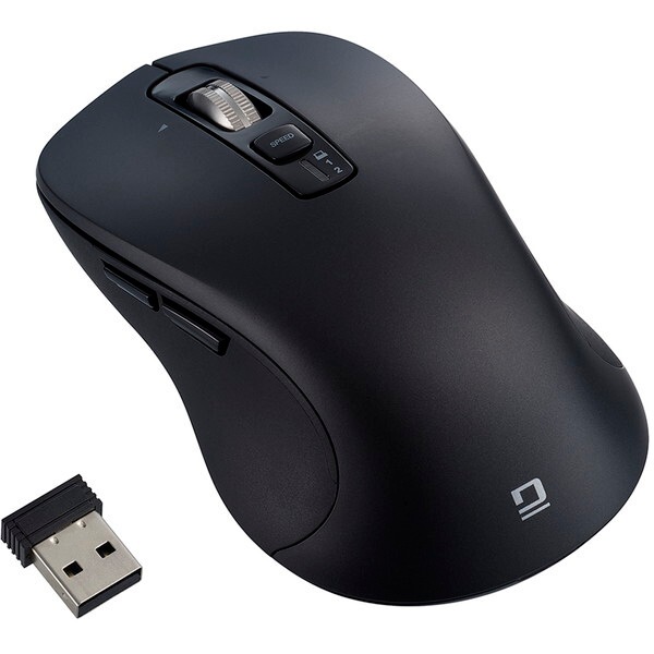 MUS-DKF243BK ブラック ワイヤレス マウス Dual 静音 5ボタン BlueLED L