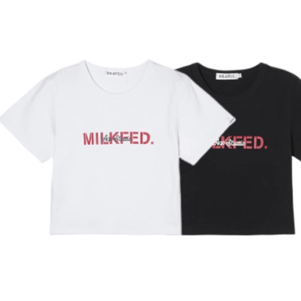 MILKFEDxAQO STUDIO FITTED TEE