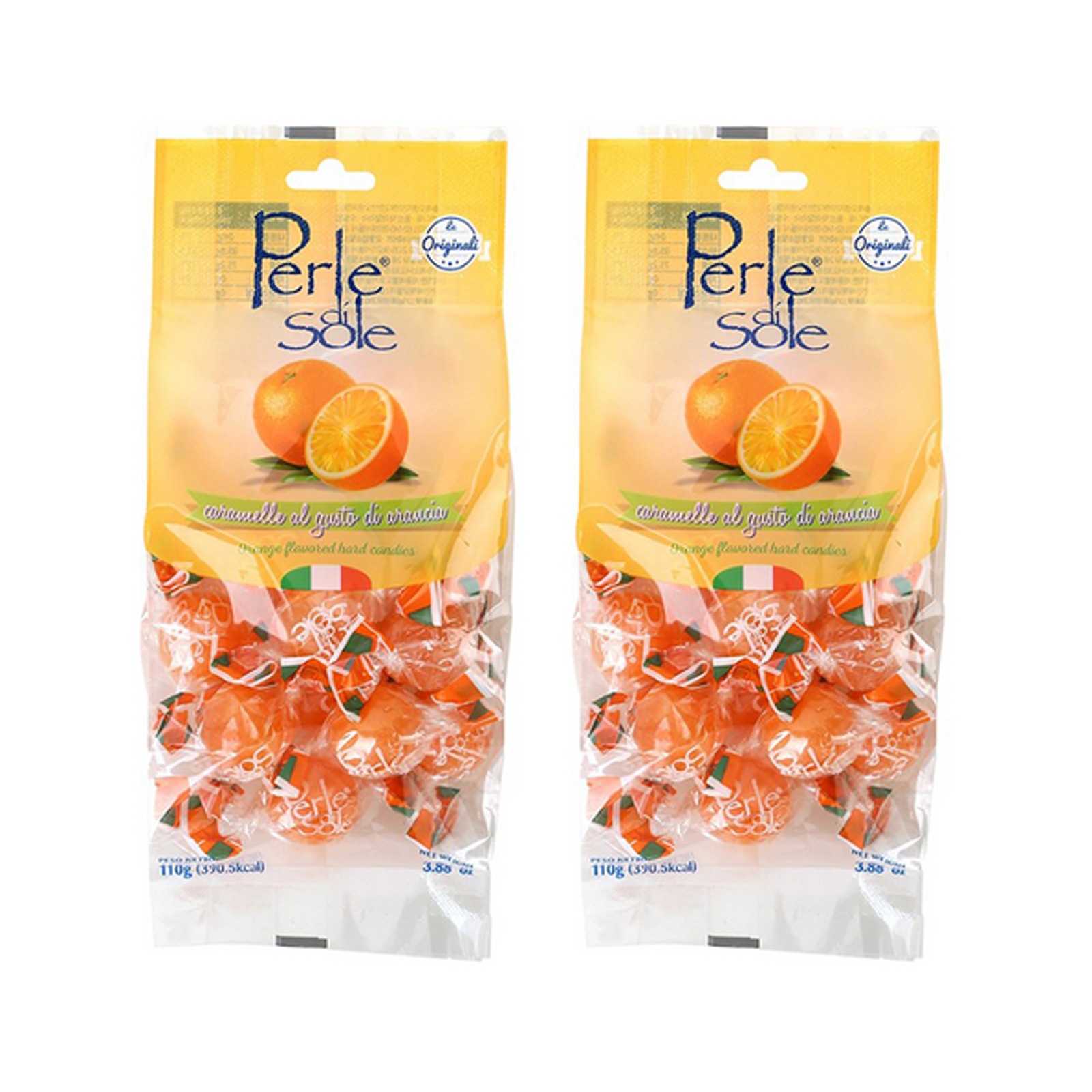 オレンジ キャンディ 110g X 2個