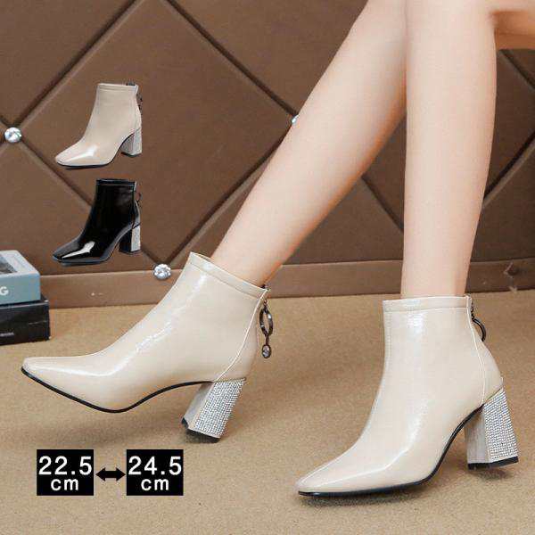 ブーティー レディース ブーツ ショート丈 ショートブーツ ハイヒール フラット 疲れにくい 歩きやすい トレンド 痛くない 抗菌除臭 靴 送料無料 5,307円